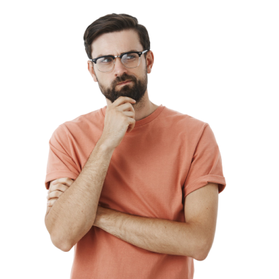 Man in Red Shirt