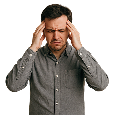 Frustrated Man